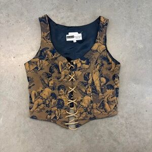 Vintage Baby Cupid Tie Vest